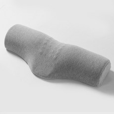 여행용 목베개 C형 메모리폼 곡선 베개 숙면 경추베개 목베개, 1개, 멜란지그레이