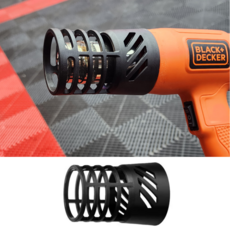 열풍기 히팅건 인테리어 화상방지 보호커버 노즐 스탠리 블랙앤데커, 1개