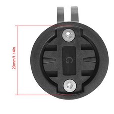 자전거핸들바마운트 속도계마운트어댑터 전조등거치대 산악 자전거 컴퓨터 마운트 핸들 바 거치대 프론트 라이트 Garmin 카메라 고정 베이스용 고프로 연결 시트, 1) A, 01 A