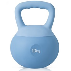 Need 말랑말랑 소프트 PVC 케틀벨 아령, 1개, 10kg, blue