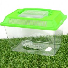곤충관찰채집통 곤충 관찰함 중형 투명 뚜껑 아이 자연학습 야외 채집 보관함 생물탐구에덴홈, 1개, 상세페이지 참조