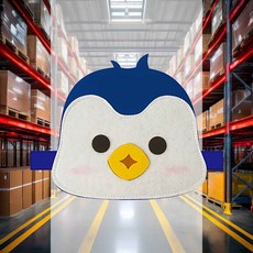 역할놀이머리띠 펭귄 1개입 어린이집 소품 소꿉놀이 문화센터 헤어밴드 표현