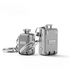 트렌디포 휴대용 여행용 접이식 캐리어 손톱깎이, 1개, LARGE 다크실버