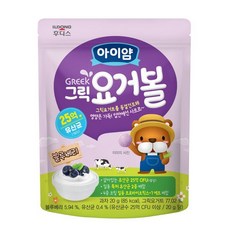 일동 후디스 그릭 요거볼 블루베리, 20g