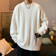 毛衣男秋冬季上衣長袖圓領防寒保暖防風休閒日常運動工作通勤商務男裝紳士寬鬆大碼韓版打底內搭修身彈性柔軟簡約毛線衣大學T過年聖誕紅色針織上衣發熱衣仿羊毛衣男寬松舒適百搭休閑美式高街長袖港風潮牌上衣男