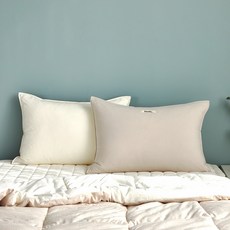 [MODERN HOUSE 중계점] 소프트워싱 리버시블 베개커버 베이지 50x70 CV0326016