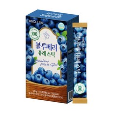 블루베리퓨레 스틱 14포 x 1박스, 280g
