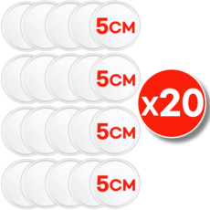 네이르 미끄럼방지 다용도 논슬립 투명 패드, 20개