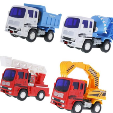 자동차 미니 중장비 시리즈 /덤프 레미콘 소방차 포크레인, 선택02.레미콘