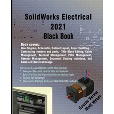 SolidWorks Electrical 2021 Black Book Paperback, Cadcamcae Works, English, 9781774590157