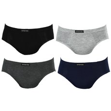 인따르시아 남성용 뱀부 삼각팬티 4종