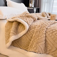 코지위크 유러피언 조각 극세사 벨벳 담요 이불 B04