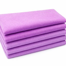 스크레치방지 극세사 악기크리너5P, 1세트, 퍼플