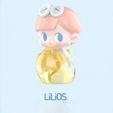 팝마트 귀여운 잉어 시리즈 인형 블라인드 가방 트렌디한 장난감 선물, 릴리오스 옐로우 물고기