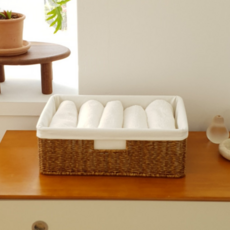 대형 다용도 천연라탄 PP 바구니 소품 바스켓 정리함 수납바구니 장난감 인형 쏠리또, 옵션9. 과일바구니(27x15x6cm), 짙은색 (Dark brown), 1개