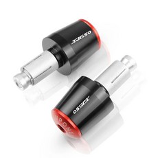 모토 핸들바 기어 밸런스 플러그 슬라이더 엔드 캡, 1개, 6. BLACK RED