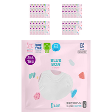 블루본 아이노우 미니 썸머라인 초소형 컬러 마스크 40매, 화이트