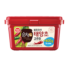 해표 태양초 고추장, 1.9kg, 4개