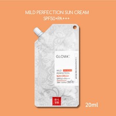 글로씨 GLOWC 선크림 여행용 휴대용, 1개, 20ml