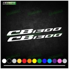 오토바이 데칼 페어링 윈드 실드 장식 헬멧 탱크 엔진 스티커, 11. CB1300-001, A. 2pcs x 12cm