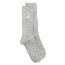 오트리 로고 자수 양말