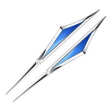 2pcs 합금 자동차 스티커 액세서리 a4 b6 b7 b9 a3 8l 8p 8v q3 a7 b8 a6 c6 4f c7 a5 q8 a8