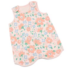 Maykids 孩童花朵圖案防踢休閒服背心