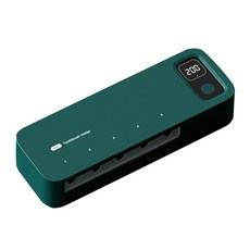 UVC牙刷消毒收納架，多功能牙刷架，浴室收納神器，家庭衛生必備, ES901A-深綠色