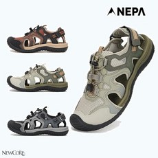 네파_NEPA_공용 일반적인 샌들과 다른 토캡 아웃솔과 러버 시트를 적용하여 발가락 보호 여름 산행샌들!! 계곡화! 여름맛집! 베일리 샌들_7LD7669/7L37669