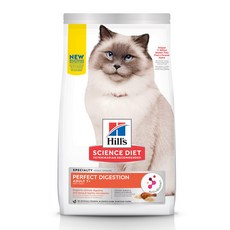 Hills 希爾思 SD 貓 完美消化 老貓 雞肉 大麥及全燕麥 飼料, 1個, 3.5LB／1.58kg