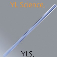 유리막대 2개1세트 (유리호스 유리관 유리봉) Glass Rod, 6x200mm 2개