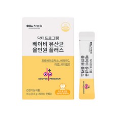 닥터프로그램 베이비 프로바이오틱스 아기유산균 1.5g x 30포 x 1개