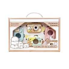 【Sumikko gurashi】角落小夥伴兒童相機禮盒組，趣味濾鏡、輕巧好攜帶，日本正版授權，讓孩子隨時記錄生活中的美好。, 禮盒組, 1個
