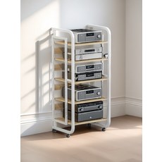 랙 음향 장비 선반 수납장 앰프 우퍼 수납 플로어, 추가 보드 20위안, 기본 색상