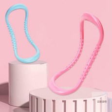 김영마켓 요가링 요가스트랩, 핑크
