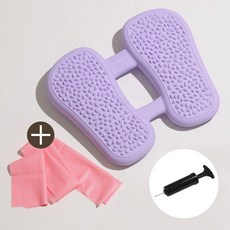 모매착 무산소 지압 스텝퍼 에어쿠션 천국의계단 계단오르기 유산소 홈트 운동기구, 뮤트퍼플(MSP01)