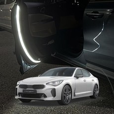 스팅어 면발광 실내등 도어 비상 경고등 1Way 웜화이 인테리어 익스테리어 차량 용품 소품 튜닝 꾸밈 멋진 이쁜 깔끔한 예쁜 디자인 프리미엄+동아상사Shop, 1Way-웜화이트1M