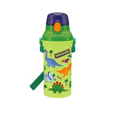 스케이터 은이온 항균 다이렉트 물병 PSB5SANAG, 공룡, 480ml