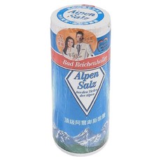 Alpen Salz 德國阿爾卑斯山塩 阿爾卑斯岩鹽 德國原裝原罐進口 家庭食用塩, 250g, 1罐