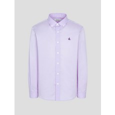 빈폴 남녀공용 플레인 솔리드 셔츠 - 라이트 퍼플 (BC5864C15V) 480063