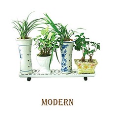 모던 이동식 화분 정리대 1단 인테리어 진열대 선반 hib*77868bE, 본상품선택