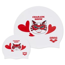 아레나 히어로캣츠 실리콘 수모 A6AC1AC81, 1개, WHITE