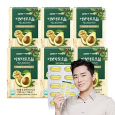 자연의품격 아보카도 오일 엑스트라 버진 30g, 30정, 6개