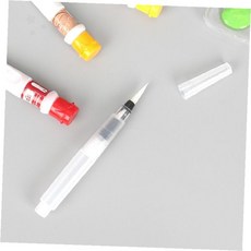 수채화 워터 브러시 펜 4mm 캘리그라피 물통 붓펜 수채 물감 그림 도구, 1개, 상세페이지 참조