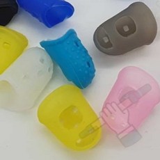 투요 실리콘 손가락 골무 S 기타손가락골무 손가락실리콘골무 핑거피크, 기본, 1개