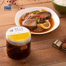 바다호랑이 전복장 간장/양념(해죽순 농축액 10% 함유), 간장깐전복장 270g, 2개, 500g