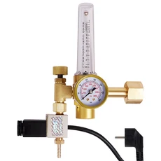 이산화탄소 컨트롤러 CO2 듀얼 채널 NDIR 미터 주야간 온실 용 감압기, 03 EU PLug
