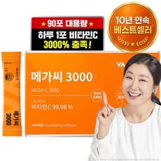 비타민마을 메가씨 3000 비타민C 분말 스틱, 270g, 1개