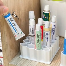 셀클릭 깔끔하게 정리되는 연고 정리 꽂이, 1개, 화이트