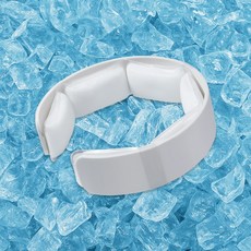 칼뷔트 슈퍼냉감 아이스 넥쿨러 넥밴드, 화이트, 1개